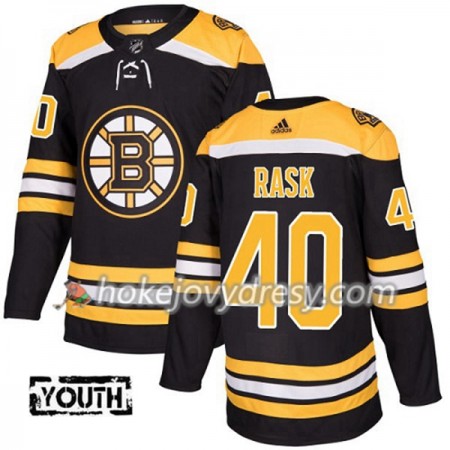 Dětské Hokejový Dres Boston Bruins Tuukka Rask 40 Adidas 2017-2018 Černá Authentic